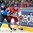 MINSK, BELARUS - MAY 24: Finland's Petri Kontiola #27 battles Czech Republic's Jakub Kindl #2 for the puck during semifinal round action at the 2014 IIHF Ice Hockey World Championship. (Photo by Richard Wolowicz/HHOF-IIHF Images)

